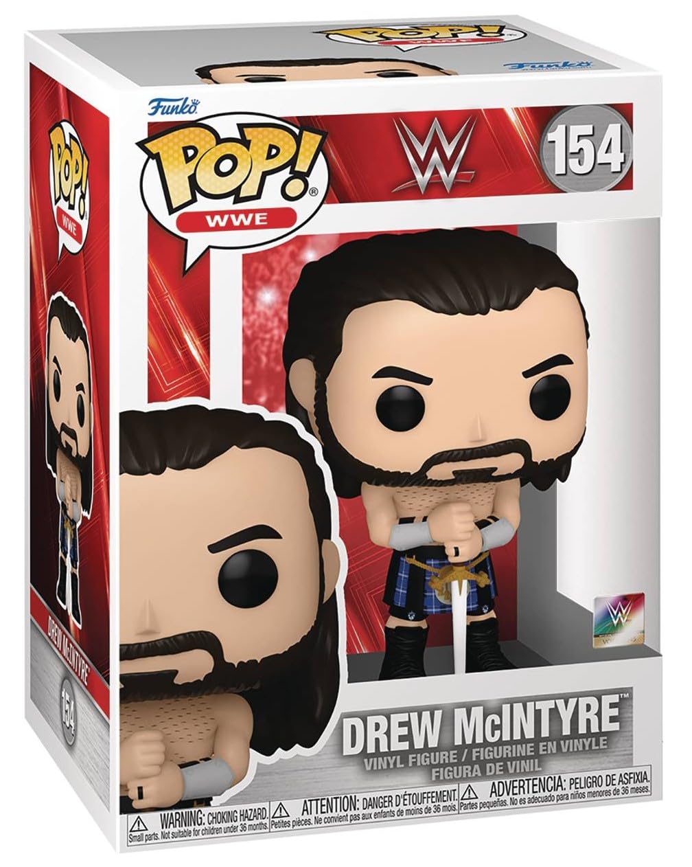 Amazon.com: POP WWE: Drew McIntyre with Sword Funko Vinyl